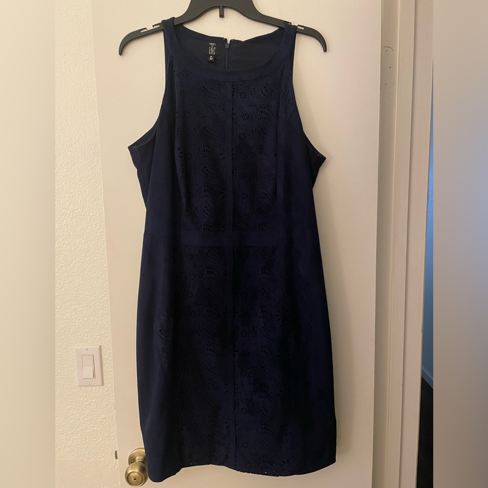 Vakko for INC blue dress. XL